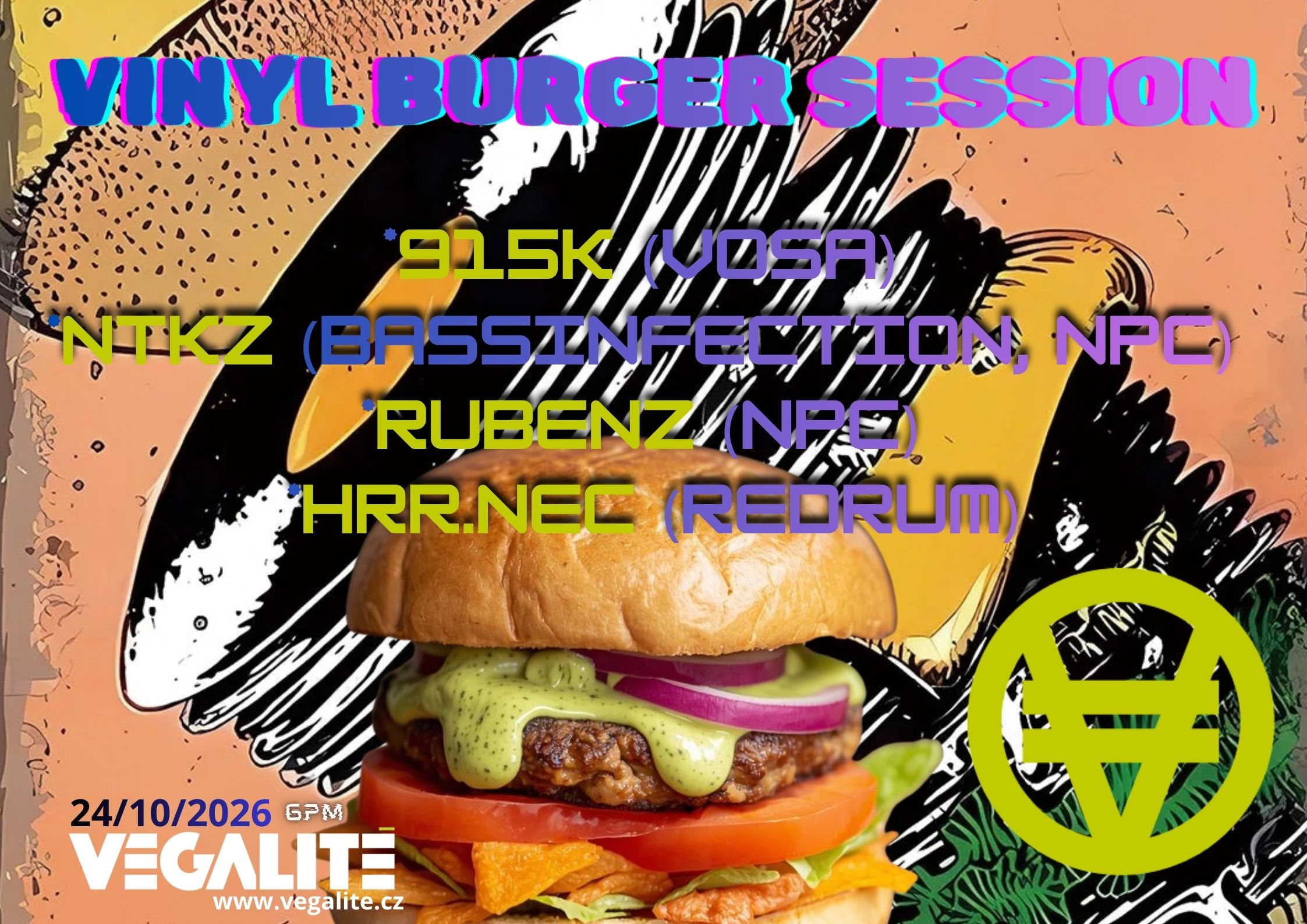 VINYL BURGER SESSION (BENEFIT 4 VEGALITÉ)