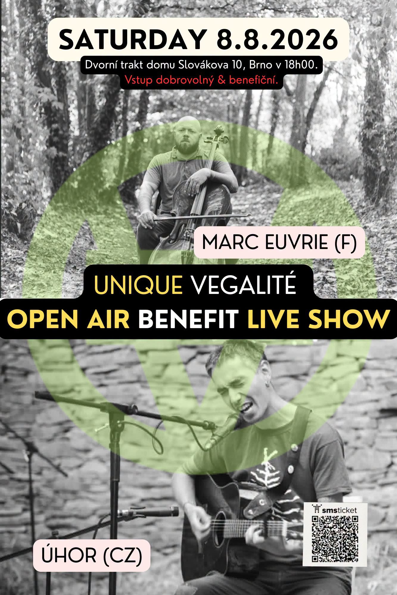 UNIQUE VEGALITÉ OPEN AIR BENEFIT LIVE SHOW